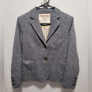 Anthropologie Gray Blazer